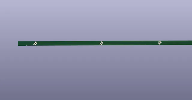 Fret Bright light strip prototype and sealed strip sample